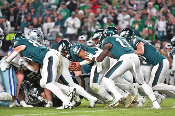 The Philadelphia Eagles have popularized the "Tush Push" over the past two seasons.